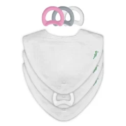 Green Sprouts Muslin Stay-dry Teether Bibs & Silicone First Teethers (6 Pack) -Baby Trend Store GUEST 041d425a 68d9 4017 b91d f829d574027f