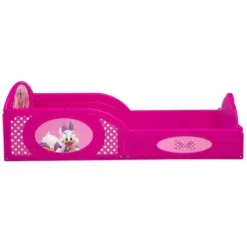 Disney Minnie Mouse Plastic Sleep And Play Toddler Bed With Attached Guardrails - Delta Children -Baby Trend Store GUEST 0768559f be73 4dab 98f0 5a3e59c2d3c6