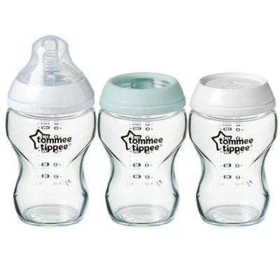 Tommee Tippee 3-in-1 Glass Baby Bottle - 9oz/3ct 7 Tommee Tippee 3-in-1 Glass Baby Bottle - 9oz/3ct - Image 5
