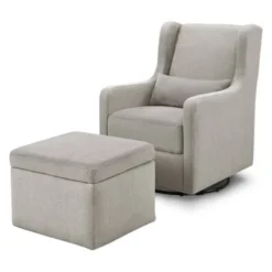Carter's By DaVinci Adrian Swivel Glider With Storage Ottoman -Baby Trend Store GUEST 09f8ea80 3499 43eb 96c9 69f4f8eb8e01