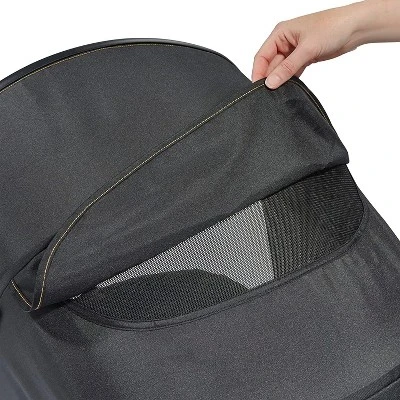 Larktale Sprout Single-to-Double Stroller/Wagon - Expandable And Foldable Stroller Wagon For Kids With Canopy, Storage, And Accessories - Byron Black 8 Larktale Sprout Single-to-Double Stroller/Wagon - Expandable And Foldable Stroller Wagon For Kids With Canopy, Storage, And Accessories - Byron Black - Image 6