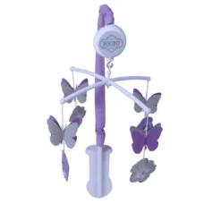 Bacati - Watercolor Floral Purple Gray 10 Pc Girls Crib Bedding Set With 2 Crib Fitted Sheets -Baby Trend Store GUEST 0ede9010 141f 4263 9b1b d69c59b935af