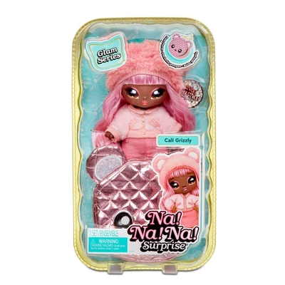 Na! Na! Na! Surprise Glam Series Cali Grizzly With Metallic Purse 2-in-1 Fashion Doll 4 Na! Na! Na! Surprise Glam Series Cali Grizzly With Metallic Purse 2-in-1 Fashion Doll - Image 2