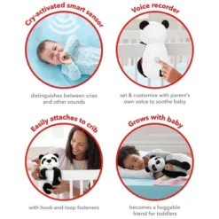 Skip Hop Cry Activated Soother - Panda -Baby Trend Store GUEST 18b5b47c bb40 479d 9f4a 1af4f59d3ef9