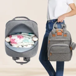 KeaBabies Diaper Bag With Changing Pad - Waterproof Baby Bag, Travel Diaper Bags, Baby Diaper Bag Backpack -Baby Trend Store GUEST 1909510e 3750 4c87 a44a 63309cd8e363