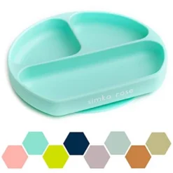 Simka Rose Silicone Suction Plate For Baby And Toddler -Baby Trend Store GUEST 2258047a f7d2 44f3 9dfe 97e029abcc67