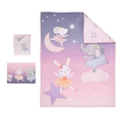 Bedtime Originals Tiny Dancer Crib Bedding Set - Pink/Purple - 3pc -Baby Trend Store GUEST 237c1817 0919 4d73 b0c1 09e3e28ca529