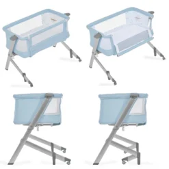 Dream On Me Skylar Bassinet And Bedside Sleeper - Blue -Baby Trend Store GUEST 25a16124 5715 47a1 98b8 17f93cc99077