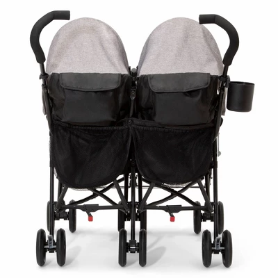 Jeep PowerGlyde Side-by-Side Double Stroller By Delta Children - Gray 12 Jeep PowerGlyde Side-by-Side Double Stroller By Delta Children - Gray - Image 10