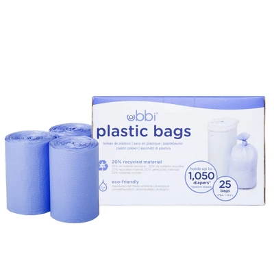 Ubbi® Ubbi Plastic Diaper Pail Bags 4 Ubbi® Ubbi Plastic Diaper Pail Bags - Image 2