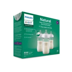 Philips Avent 3pk Glass Natural Baby Bottle With Natural Response Nipple - Clear - 8oz -Baby Trend Store GUEST 2fa66cc8 4cd0 4c27 8c6f a8ea6f75d7d8