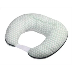 Bacati - 3 Pc Noah Tribal Mint/Navy Feathers/Triangles Muslin Hugster Feeding & Infant Support Nursing Pillow With 2 Removable Zippered Covers -Baby Trend Store GUEST 320dbd4d cd64 4892 8052 2ae890f604eb