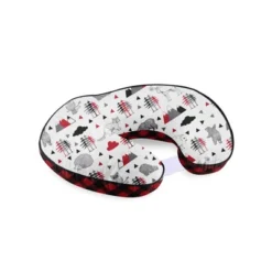 Bacati - 3 Pc Lumberjack Red Black Gray Boys Hugster Feeding & Infant Support Nursing Pillow -Baby Trend Store GUEST 327cabce aaea 4320 8cdc 6b4d139953ad