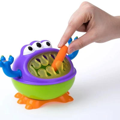 Nuby 2pc Monster Baby Feeding Set - Snack Keeper And 2 Handle Super Spout Trainer Cup - 8oz 6 Nuby 2pc Monster Baby Feeding Set - Snack Keeper And 2 Handle Super Spout Trainer Cup - 8oz - Image 4