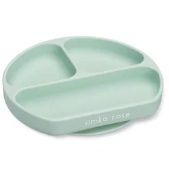 Simka Rose Silicone Suction Plate For Baby And Toddler -Baby Trend Store GUEST 362f8672 1885 4c3b 8738 69e748d6d06c