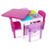 5pc 2 In 1 Square Plastic Activity Table And Chair Set Pink/Purple - Humble Crew -Baby Trend Store GUEST 3917f220 220e 47a7 897f 1ed1f21dd112