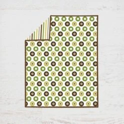 Bacati - Mod Dots Stripes Green Yellow Beige Brown 10 Pc Crib Bedding Set With Long Rail Guard Cover -Baby Trend Store GUEST 3e44726b 7e9d 45aa ad7c 48328b7ebd63