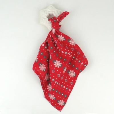 Honest Baby Organic Lovey & Teether Set - 5pk 5 Honest Baby Organic Lovey & Teether Set - 5pk - Image 3