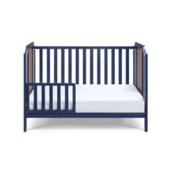 Suite Bebe Brees 3-in-1 Convertible Island Crib - Midnight Blue/Brownstone -Baby Trend Store GUEST 4799210f 5e42 42b9 b00d 63ddb461c224