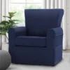 Delta Children Benbridge Nursery Glider Swivel Rocker Chair - Navy