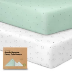 KeaBabies 2pk Fitted Crib Sheets For Boys, Girls, Organic Baby Crib Sheet, Fits Standard Nursery Crib Mattresses -Baby Trend Store GUEST 4dde5bcd d550 4364 9b54 67540f558b15