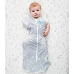 Love To Dream Swaddle Wrap - Moon And Stars Gray -Baby Trend Store GUEST 4e12e712 1da9 457d 9084 ae7e4b965099