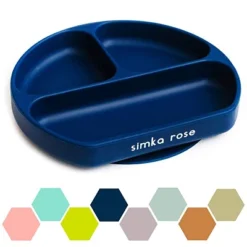 Simka Rose Silicone Suction Plate For Baby And Toddler -Baby Trend Store GUEST 4fa234ad d6c6 41fb 8860 4430a1c95b40