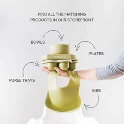 Simka Rose Silicone Baby Food Storage Container 7Pc -Baby Trend Store GUEST 517dd2ce 0bdb 42c2 b328 8d07514c2c24