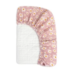 Babyletto Daisy Quilted Muslin Changing Pad Cover -Baby Trend Store GUEST 51b15350 eddc 4629 a21c ff1be0240bf1
