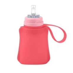 Baby Trend Store 17 Green Sprouts Sprout Ware Sip & Straw Pocket Made From Silicone And Plants - 8oz