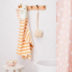 25"x50" Unicorn Kids' Hooded Towel - Pillowfort™