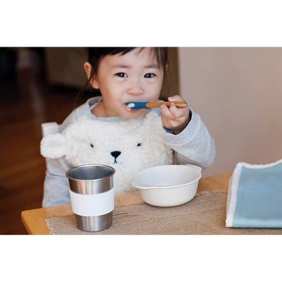 Red Rover 4pk Bamboo And Silicone Kids' Spoons 4 Red Rover 4pk Bamboo And Silicone Kids' Spoons - Image 2