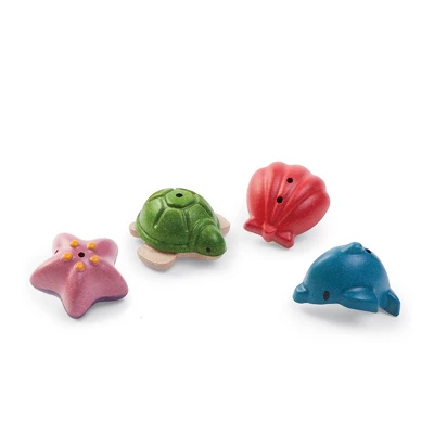 Plantoys| Sea Life Bath Set 4 Plantoys| Sea Life Bath Set - Image 2