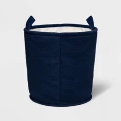 Waffle Kids' Storage Basket Navy - Pillowfort™ -Baby Trend Store GUEST 5a309b7d 15f9 4862 96d3 17f4ceabcf0a