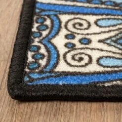 Floral Bohemian Non-Slip Washable Indoor/ Outdoor Area Rug By Blue Nile Mills -Baby Trend Store GUEST 5a315a4e 68fd 4759 974d a5223b60ee0a