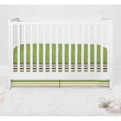 Bacati - Mod Dots Stripes Green Yellow Beige Brown 10 Pc Crib Bedding Set With Long Rail Guard Cover -Baby Trend Store GUEST 5b77687d 600c 4f7e b75a 218828c9b4e4