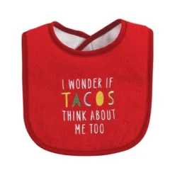 Hudson Baby Unisex Baby Cotton Terry Drooler Bibs With Fiber Filling, Pizza Taco, One Size -Baby Trend Store GUEST 5caf72d5 901c 438d a18a 0342bdba7c60