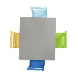 5pc Kids' Wood Table And Chair Set Green/Blue/Gray - Humble Crew -Baby Trend Store GUEST 5da43338 4eb9 4396 ba3e af72b167dd9d
