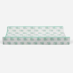 Bacati - Noah Mint Feathers Quilted Muslin Changing Pad Cover 13 Bacati - Noah Mint Feathers Quilted Muslin Changing Pad Cover -Baby Trend Store GUEST 6041b4e6 d261 4eff a9de 97c175aaaff4