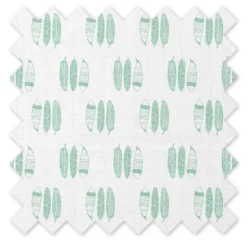 Bacati - Noah Mint Feathers Quilted Muslin Changing Pad Cover 17 Bacati - Noah Mint Feathers Quilted Muslin Changing Pad Cover -Baby Trend Store GUEST 67971def 0f6d 445b 9bdb 2bf4f5627974