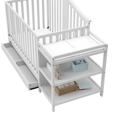 Graco Solano 5-in-1 Convertible Crib And Changer With Drawer 4 Graco Solano 5-in-1 Convertible Crib And Changer With Drawer - Image 2