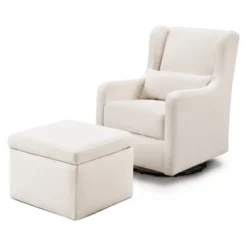 Carter's By DaVinci Adrian Swivel Glider With Storage Ottoman -Baby Trend Store GUEST 69bf1c90 8ae6 4a48 8b4d 98f3f5210232