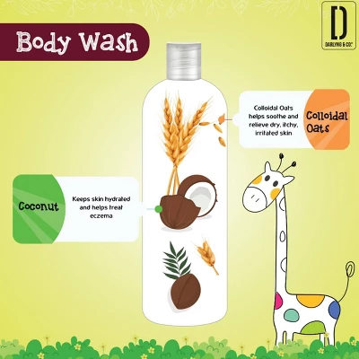 Darlyng & Co. Natural Colloidal Oats Body Wash - 8 Fl Oz 3 Darlyng & Co. Natural Colloidal Oats Body Wash - 8 Fl Oz