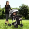 Jeep By Delta Children Unlimited Reversible Handle Stroller - Gray Tweed -Baby Trend Store GUEST 6e3bae6b 090e 4a1f a343 102622c04e61