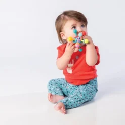 Manhattan Toy Atom Rattle & Teether Grasping Activity Baby Toy -Baby Trend Store GUEST 722a67a1 6429 4854 adcb 57cbff702378