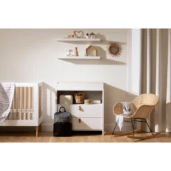 South Shore Balka Rocking Accent Chair - Rattan -Baby Trend Store GUEST 7395ea6c 3d9a 445c b973 b3fa3a968740