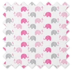Bacati - Elephants Pink/Gray Muslin 100 Percent Cotton Universal Baby US Standard Crib Or Toddler Bed Fitted Sheet 9 Bacati - Elephants Pink/Gray Muslin 100 Percent Cotton Universal Baby US Standard Crib Or Toddler Bed Fitted Sheet -Baby Trend Store GUEST 7739937a 63ac 4e23 bbb9 dc62097a6133