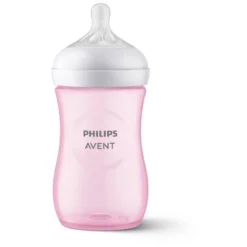 Philips Avent Natural Baby Bottle With Natural Response Nipple - Pink Panda Design - 9oz/3ct -Baby Trend Store GUEST 7907e463 d74c 40a8 be10 3c2e7fa2df1a