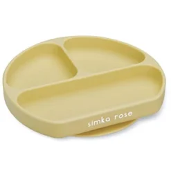 Simka Rose Silicone Suction Plate For Baby And Toddler -Baby Trend Store GUEST 7918828e 4d6d 4c3d ad3c 0effecf2cb73