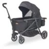 Larktale Crossover All-in-One Stroller And Wagon - Convert From A Single Baby Stroller To A Two Seater Pull Wagon With Canopy - Byron Black -Baby Trend Store GUEST 7ad75e16 424f 4eb2 90e9 8c6758a7b798